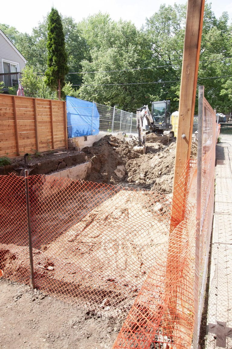 residential excavation project soil removal service